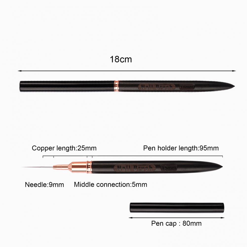 แปรงแต่งเล็บละเอียด 6/9/12/15/ - Detailing Brush Set บทวิจารณ์และราคา