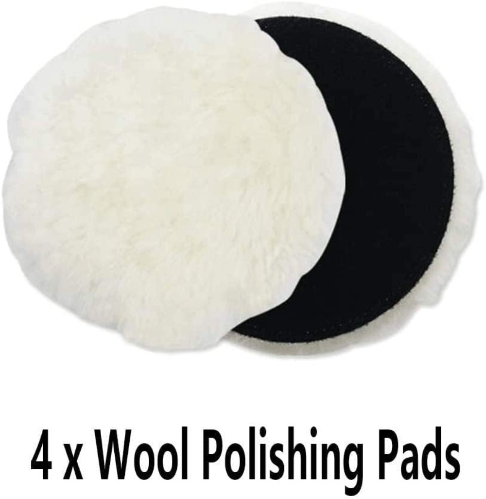 ชุดแผ่นขัดขนแกะขนาด 5 นิ้ว 6 ช - Polish Pad Set Buffer บทวิจารณ์และราคา